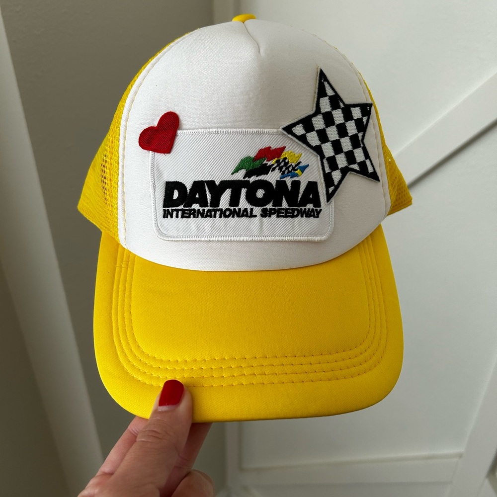 Daytona 500 Hat with patches